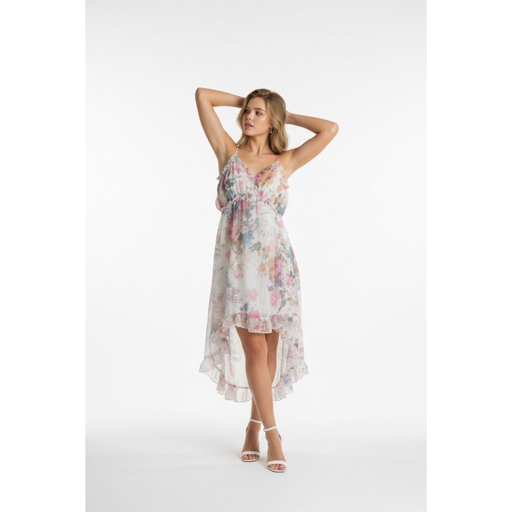 Amazon Hi-Lo Boho floral dress